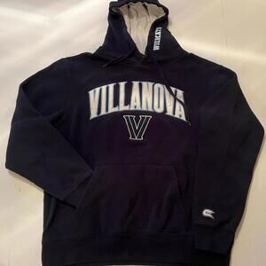 Villanova University Vintage College, Lettering and Logo Sweatshirt, Men Medium